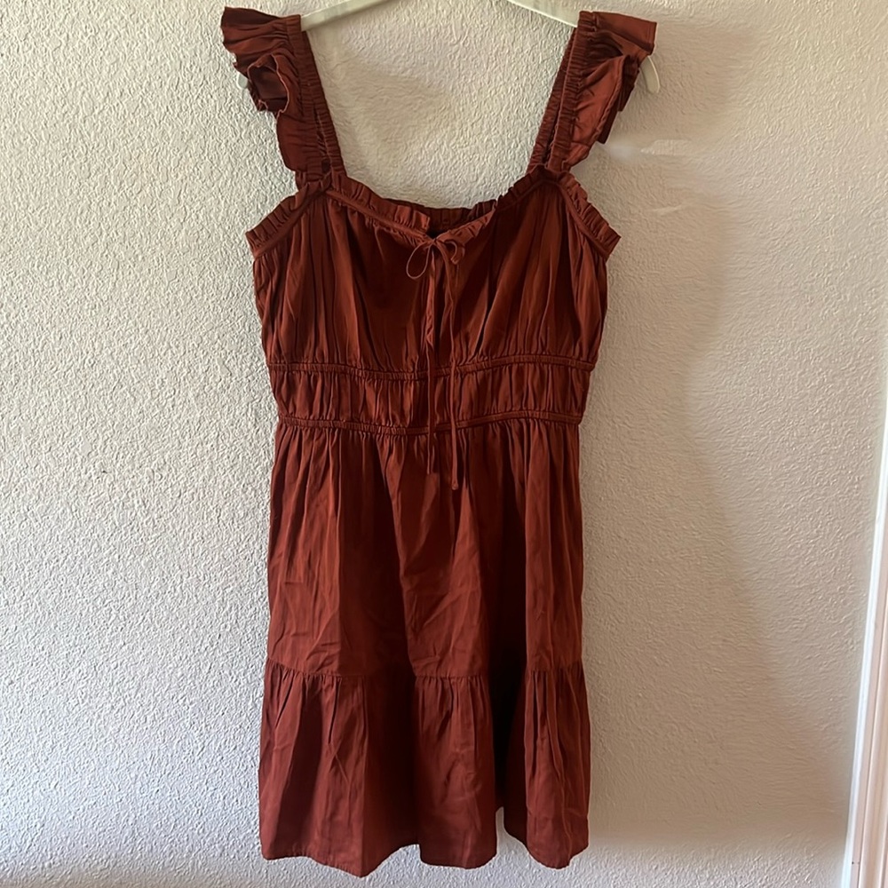 NWT Gap cotton rust color sundress. size M.